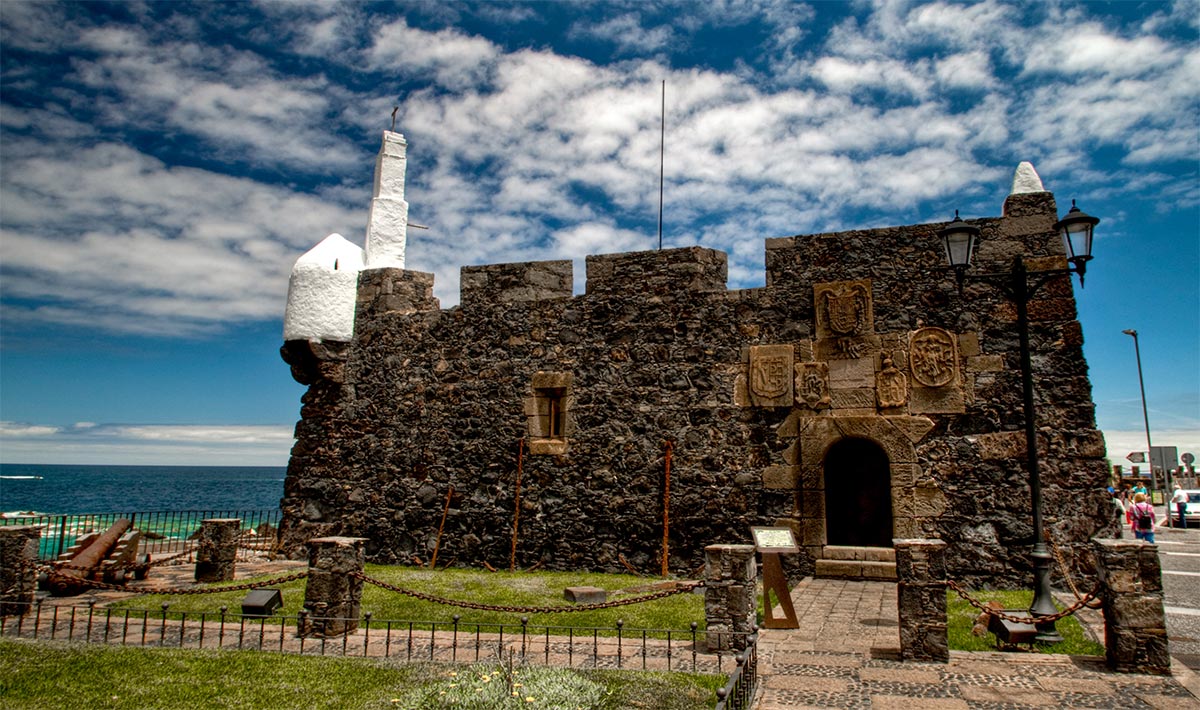 Castillo de San miguel en Garachico isola di tenerife
