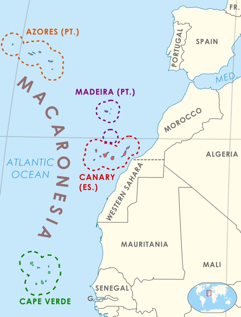 cartografia macaronesia
