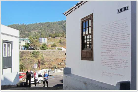 Calle Adios, Tijarafe, La Palma Calle Adios, Tijarafe, La Palma