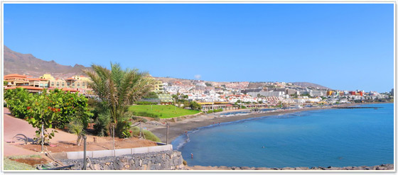 Foto panoramica Costa Adeje, tenerife (isole canarie) Foto panoramica Costa Adeje, tenerife (isole canarie)