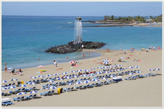 Playa Las Vistas, Los Cristianos (Tenerife) Playa Las Vistas, Los Cristianos (Tenerife)