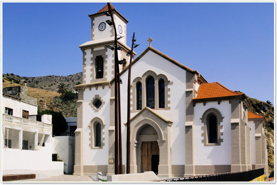 Chiesa di Vallehermoso, La Gomera Chiesa di Vallehermoso, La Gomera