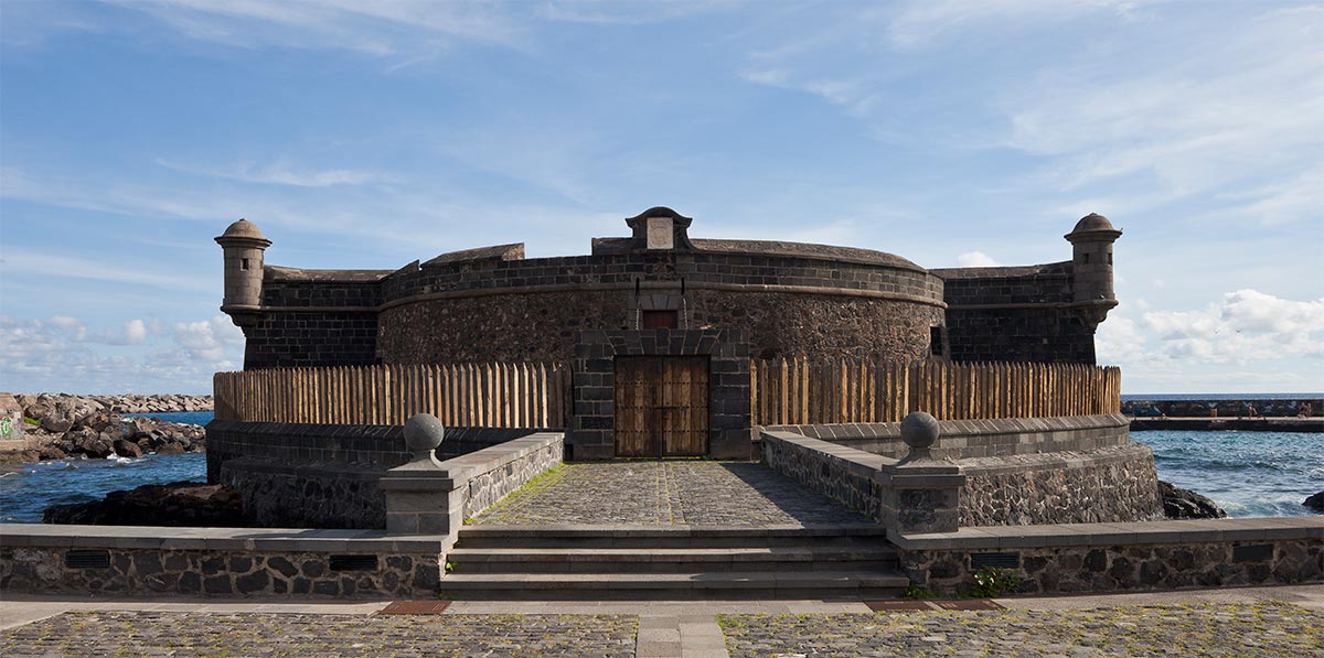 Castello di San Juan Bautista Santa Cruz de Tenerife isola di tenerife
