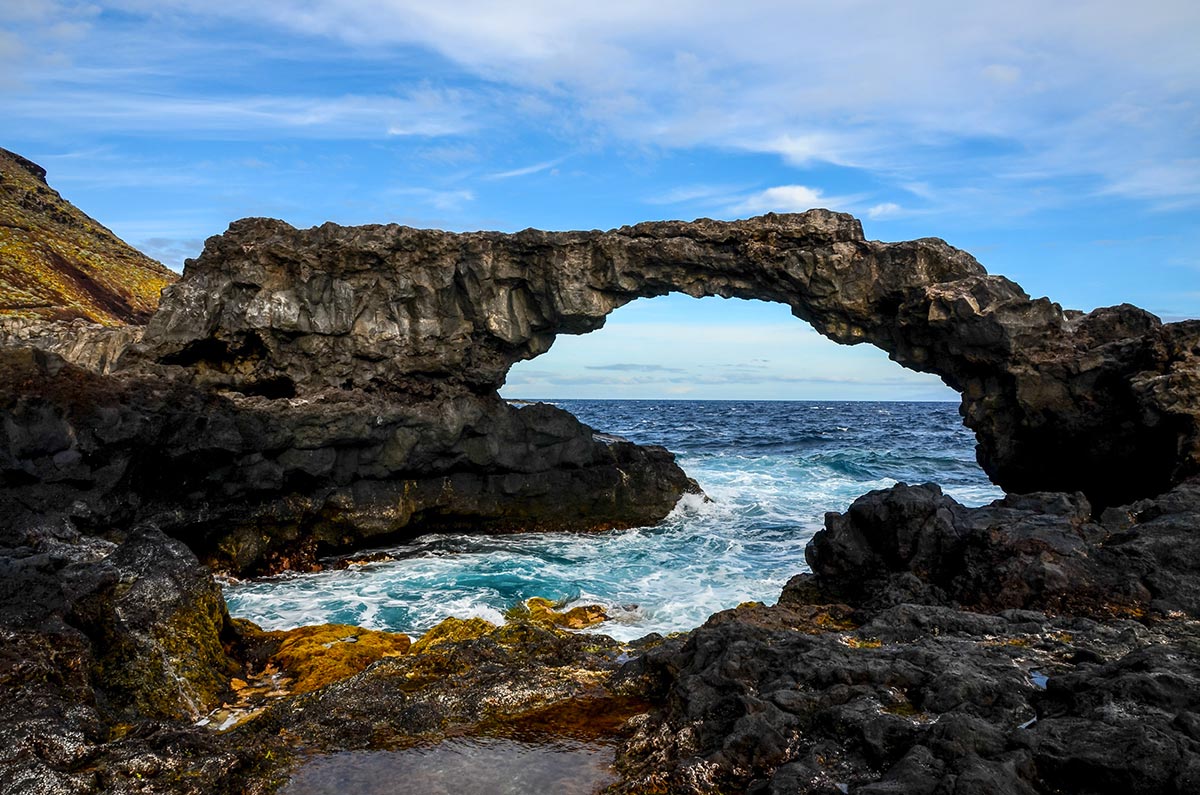 Natural Stone Arch in El Hierro