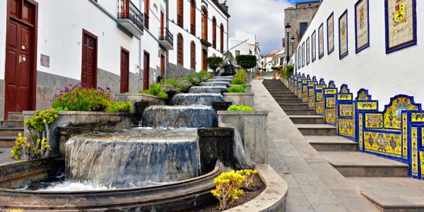 Firgas: cascate Paseo de Gran Canaria